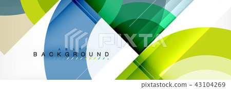 Vector circular abstract background 43104269