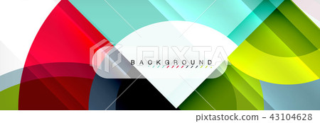 Vector circle abstract background 43104628