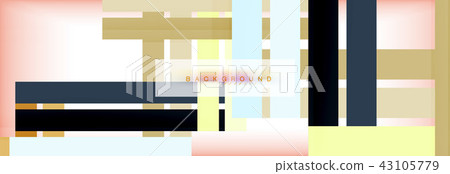 Color stripes and lines, geometric abstract background Color stripes and lines, geometric abstract background 43105779