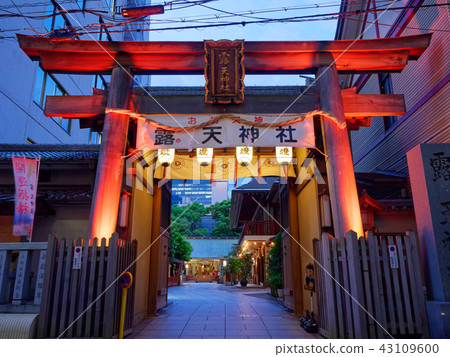 天神的大阪Sonezaki初期黃昏 43109600