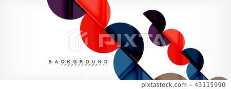 Semi circle abstract background, modern geometric pattern design. Business or technology Semi circle abstract background, modern geometric pattern design. Business or technology 43115990