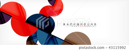 Semi circle abstract background, modern geometric pattern design. Business or technology Semi circle abstract background, modern geometric pattern design. Business or technology 43115992