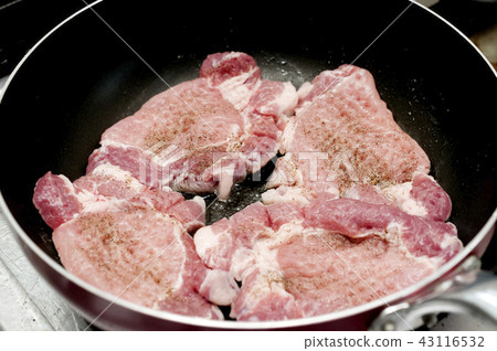 豬肉牛排（烹飪） 43116532