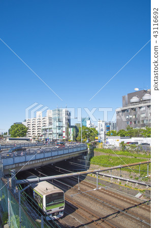 山手線和原宿市(東京都澀谷區) 山手線和原宿市(東京都澀谷區) 43116692