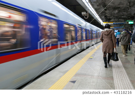 Subway, train Subway, train 43118216