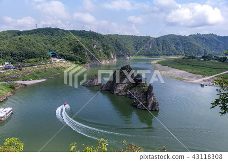 Chungcheongbuk-do, Korea, Danyang, Dodam Sambong 43118308