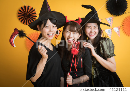 萬聖節角色扮演派對婦女協會女巫 43121111