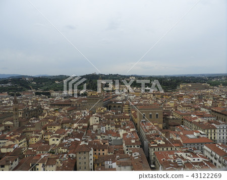 View of the cityscape of Florence from the bell tower 43122269