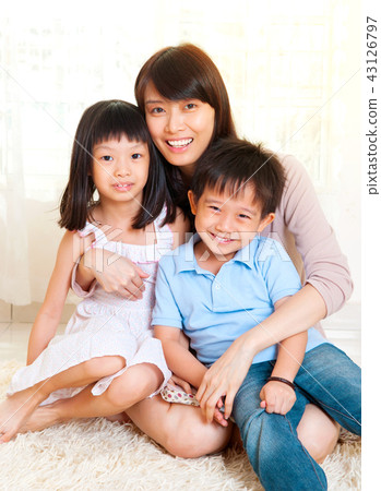Asian family Asian family 43126797