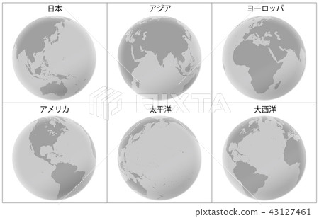 地球設置灰色灰色1幀名稱 43127461