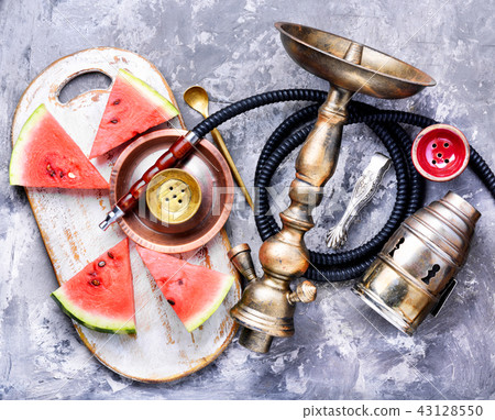 Oriental shisha with watermelon 43128550