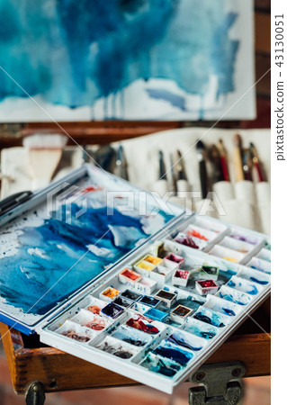 painting art class creation mix watercolor palette painting art class creation mix watercolor palette 43130051