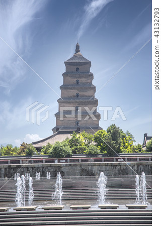 large pagoda of wild geese in Xi'an 43132793