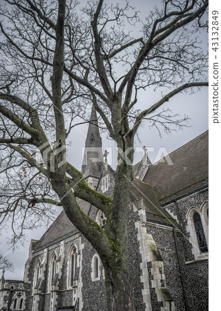 Church of St. Alban in Copenhagen. Church of St. Alban in Copenhagen. 43132849