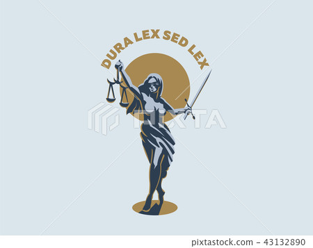 The goddess of justice Themis. 43132890