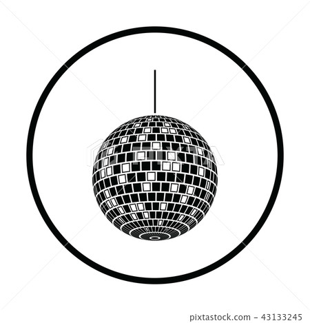 Party disco sphere icon Party disco sphere icon 43133245