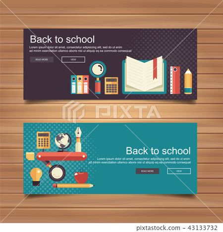Welcome back to school concept.  43133732