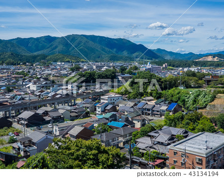 從福知山城堡福知山市區的風景 從福知山城堡福知山市區的風景 43134194
