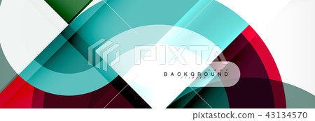 Vector circle abstract background 43134570