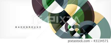 Vector circular abstract background Vector circular abstract background 43134571