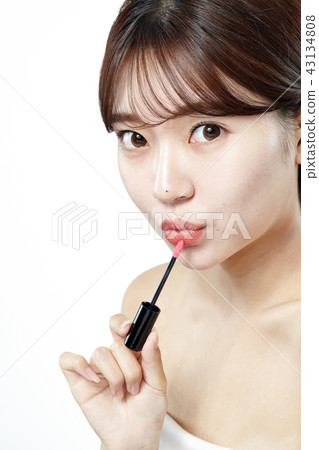 美女韓國女性形象漂亮 43134808