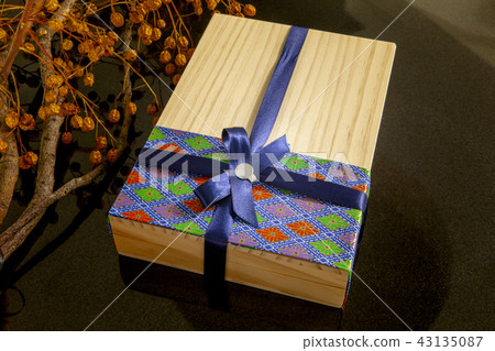 中秋節，原木禮盒，中秋節、木製ギフトボックス、Autumn Festival, wood gift 43135087