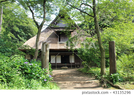 House of three famous garden of the summer ryokan building Yokohama Kanagawa prefecture House of three famous garden of the summer ryokan building Yokohama Kanagawa prefecture 43135296