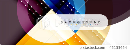 Vector circular abstract background Vector circular abstract background 43135634