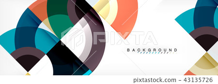 Vector circle abstract background 43135726