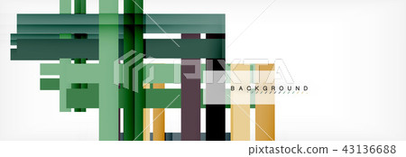 Color stripes and lines, geometric abstract background Color stripes and lines, geometric abstract background 43136688