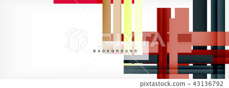 Minimal line design abstract background 43136792