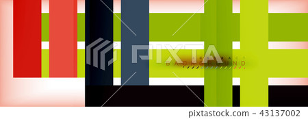 Color stripes and lines, geometric abstract background Color stripes and lines, geometric abstract background 43137002