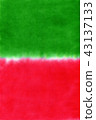 Paper dyed green and red 43137133