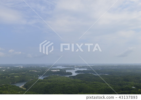 [Okushima, Mie Prefecture] Superb view of Ago Bay 43137893