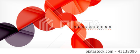 Circle abstract background, geometric illustration Circle abstract background, geometric illustration 43138090