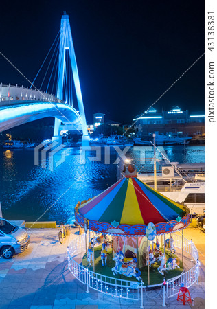 colorful carousel horse colorful carousel horse 43138381