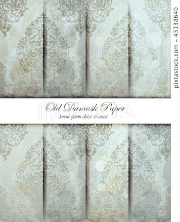 Damask pattern texture Vector. Royal Damask pattern texture Vector. Royal 43138640