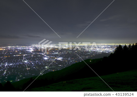 Night view 100 selection (Mt. Ikeda) Night view 100 selection (Mt. Ikeda) 43139524
