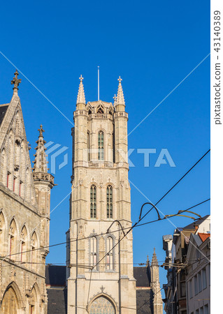 Belfry of Ghent medieval tower Belfry of Ghent medieval tower 43140389