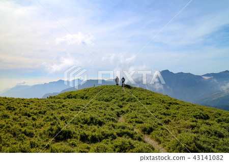 合歡山 風景 百岳 登山客 合歡山 風景 百岳 登山客 43141082