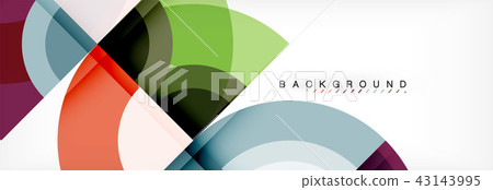 Vector circular geometric abstract background Vector circular geometric abstract background 43143995
