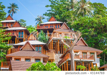a luxurious resort in Phi Phi Island, a tropical  43144769