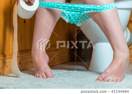 problem - conceptual photo of diarrhea 43144994