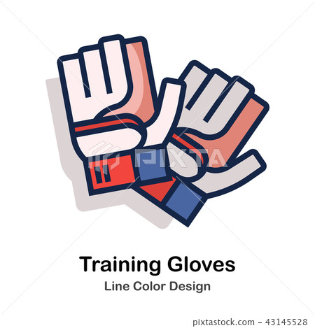 Training gloves Line Color Training gloves Line Color 43145528