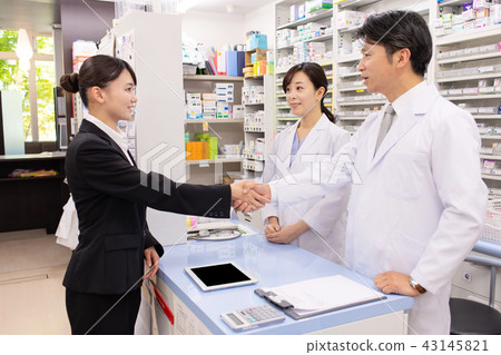 藥劑師藥房醫學圖像 43145821