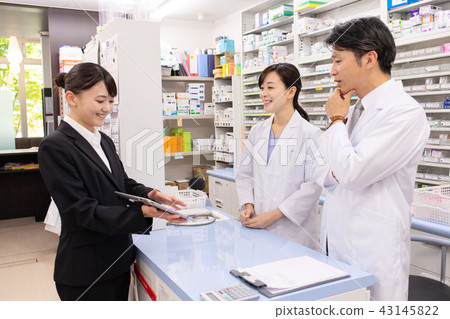 藥劑師藥房醫學圖像 43145822
