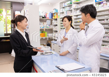 藥劑師藥房醫學圖像 43145823
