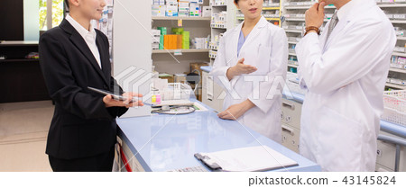 藥劑師藥房醫學圖像 43145824