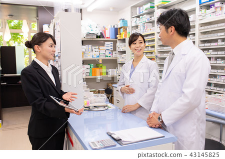 藥劑師藥房醫學圖像 43145825