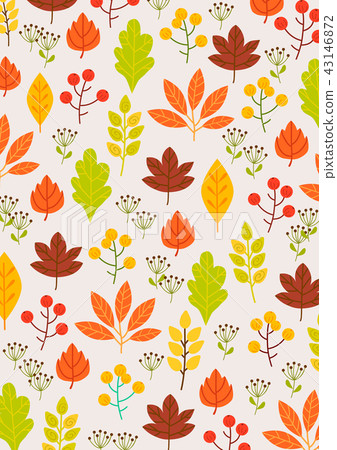 Autumn Glyph Illustration Autumn Glyph Illustration 43146872
